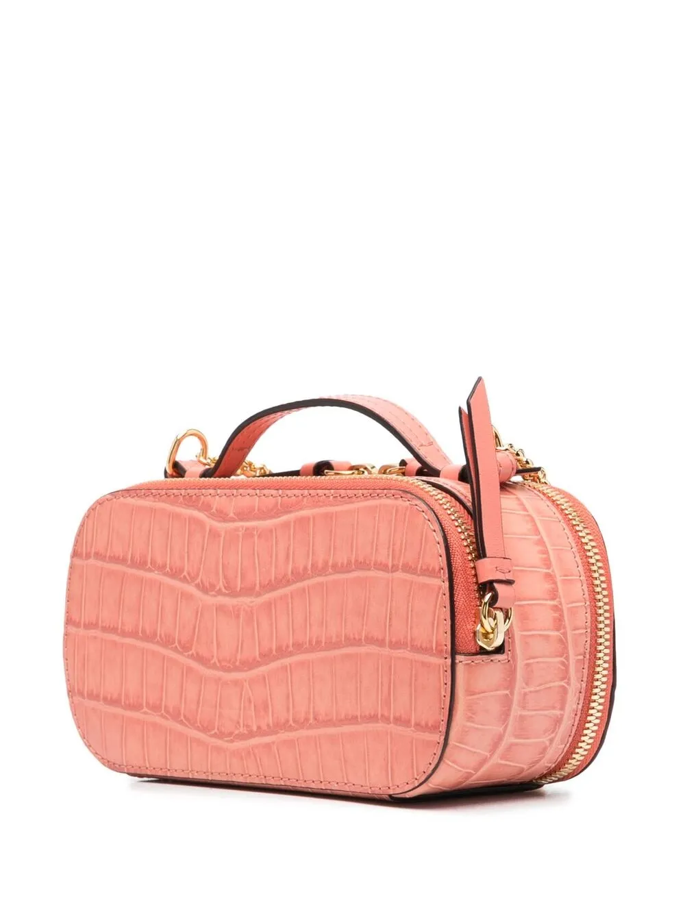 фото Chloé мини-сумка vanity с металлическим логотипом