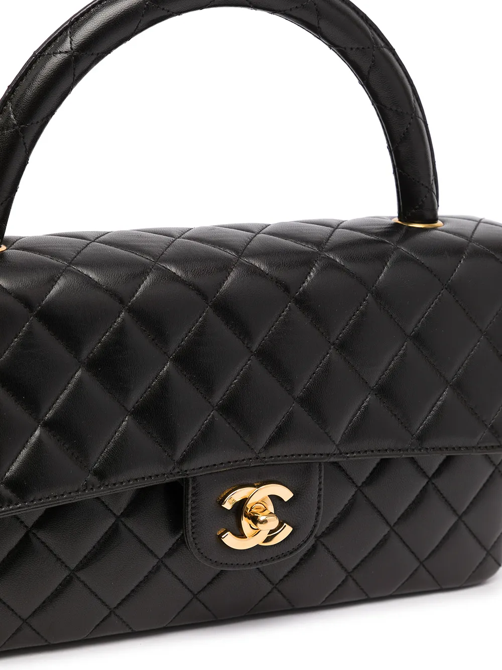 фото Chanel pre-owned стеганая сумка-тоут 1997-го года