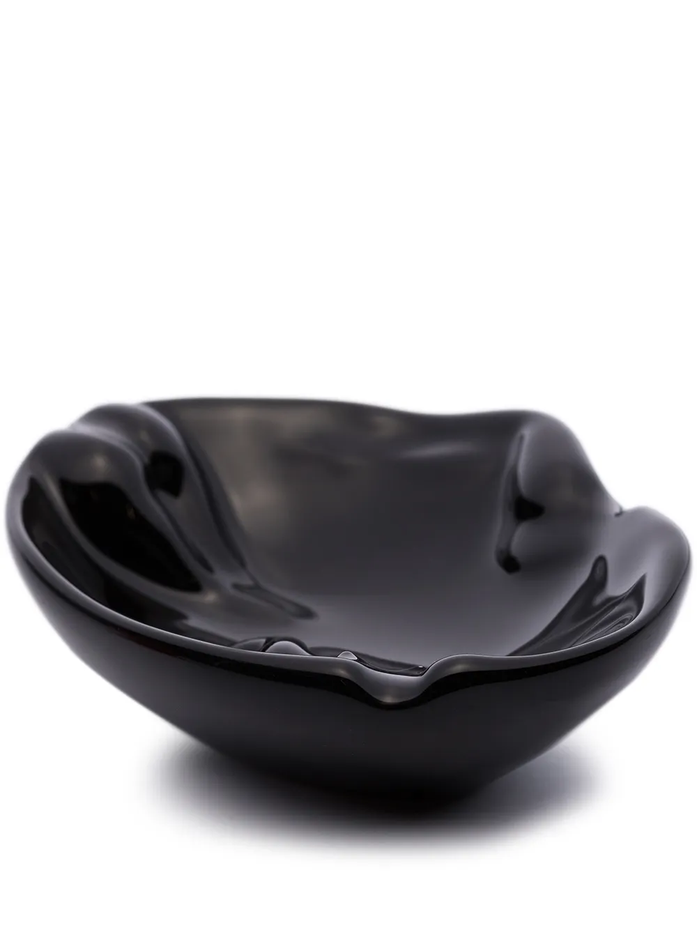 

Anissa Kermiche sculptural ceramic ashtray - Black