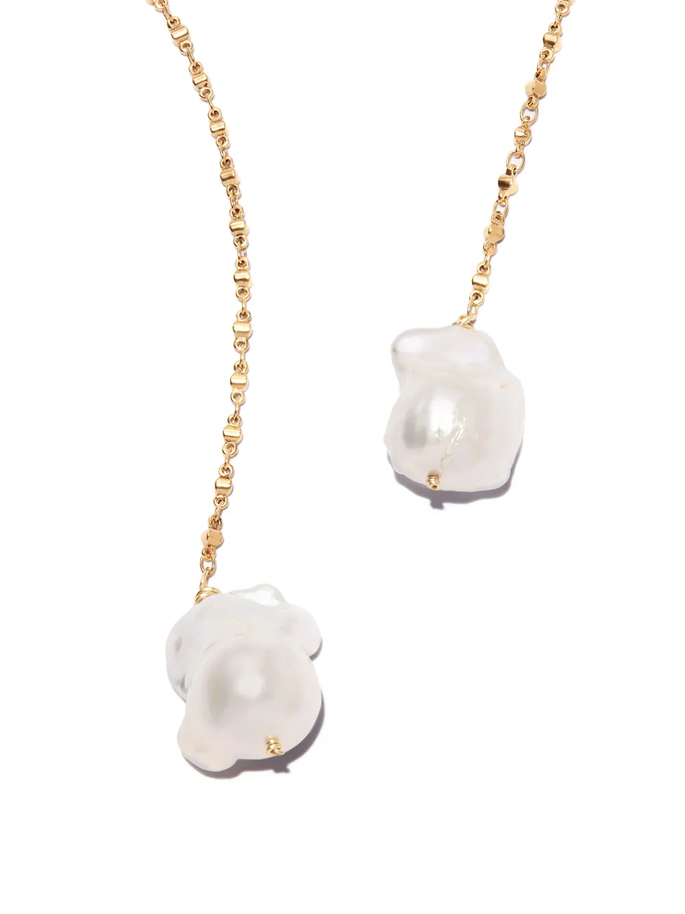 Image 2 of Brinker & Eliza Nell pearl lariat chain necklace