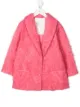 Image 1 of Caroline Bosmans tulle-overlay single-breasted jacket