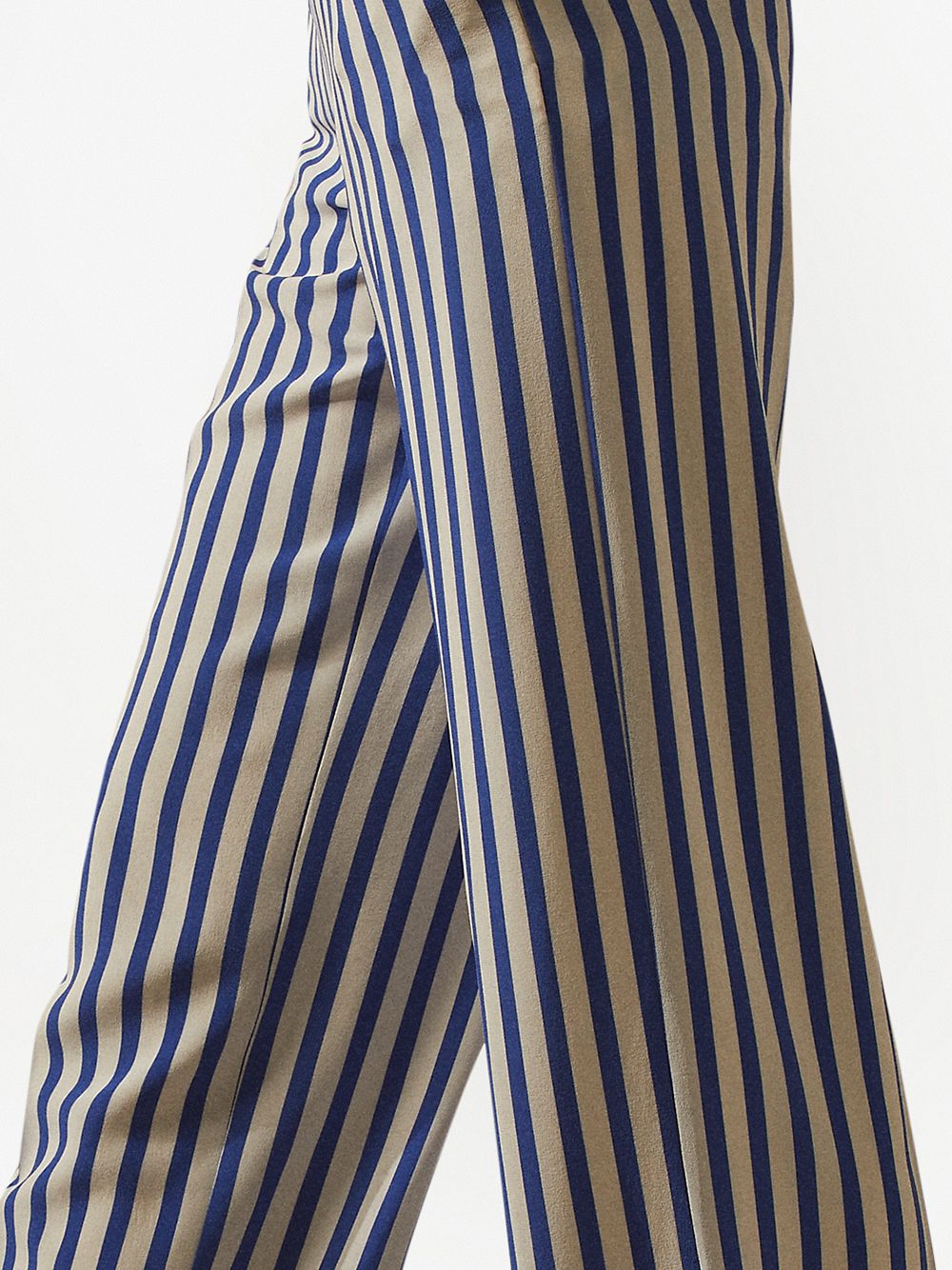 фото Ralph lauren collection брюки в тонкую полоску с завышенной талией