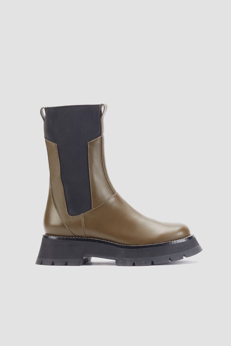 Kate Lug Sole Combat Boot-green #0 Kate Lug Sole Combat Boot, null- 0