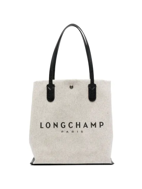 Longchamp tote con logo estampado