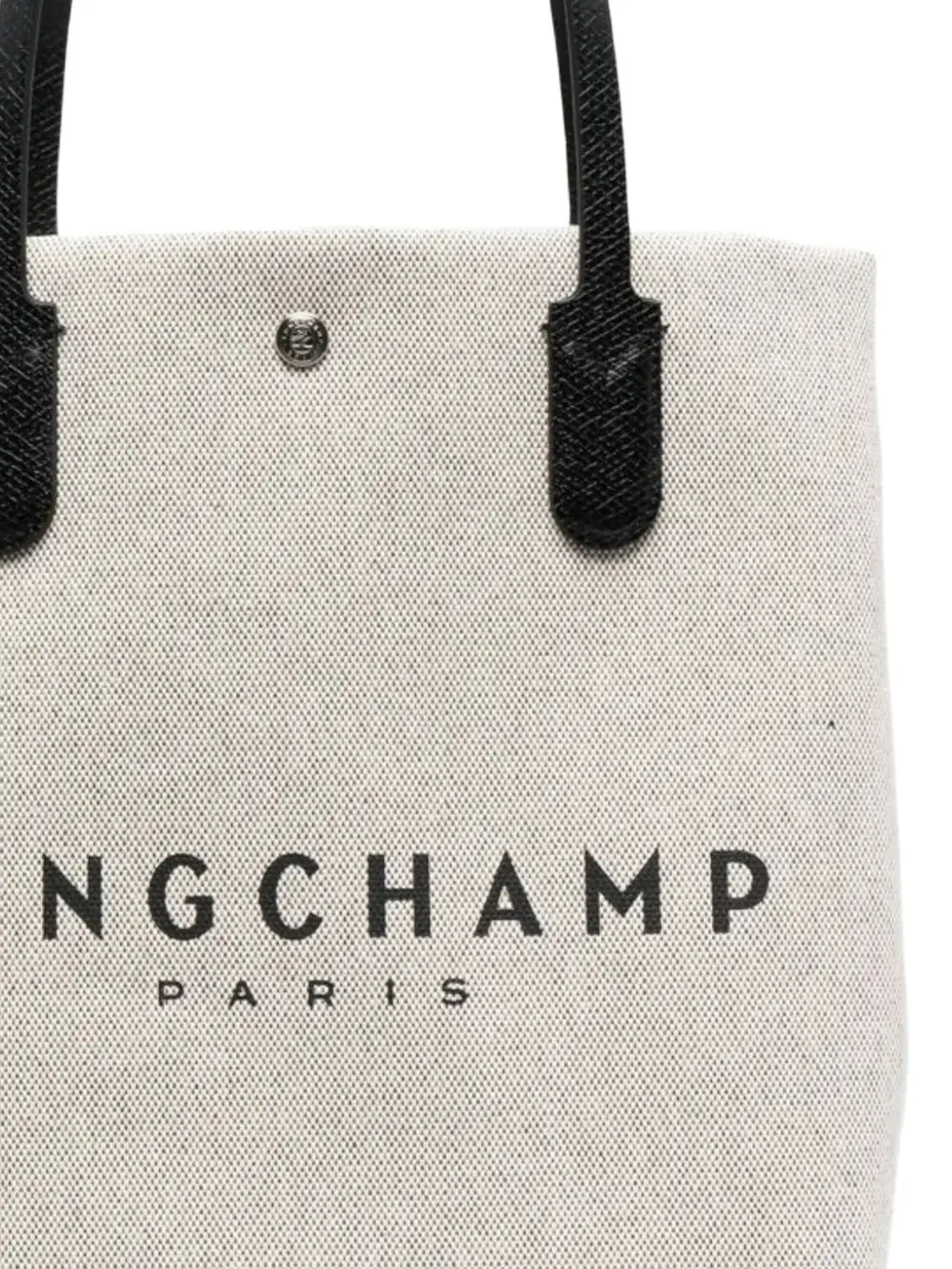  Longchamp Shopper Mit Logo Print   Nude 