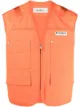 Image 1 of MISBHV logo-patch zip-up vest