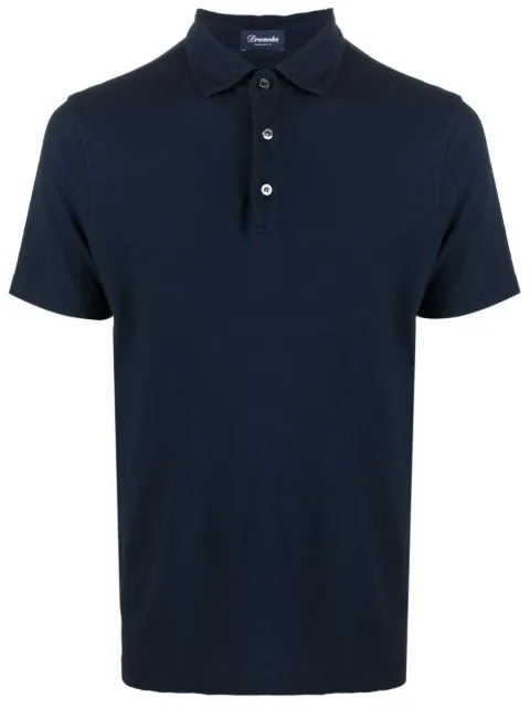 Drumohr short-sleeved polo shirt