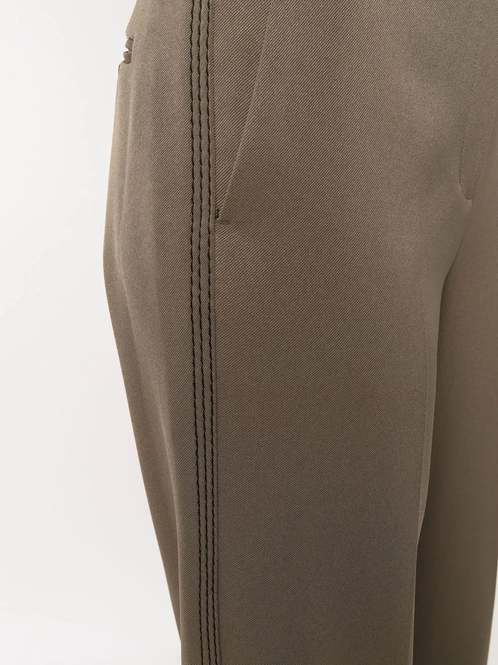 3.1 Phillip Lim Wide-leg Side-stripe Trousers In Brown