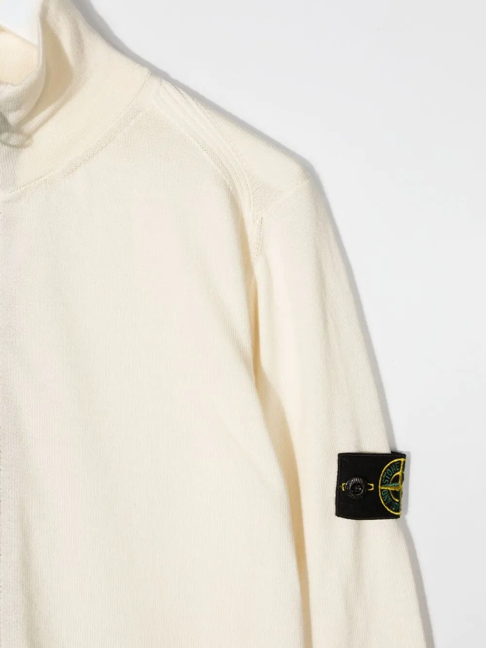 фото Stone island junior куртка на молнии с нашивкой-логотипом