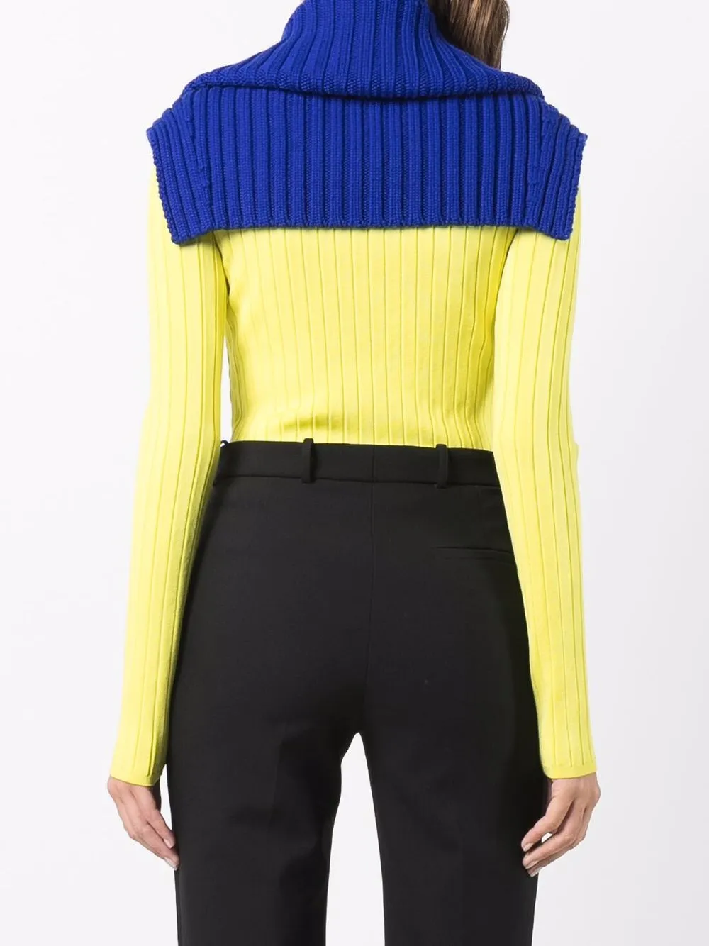 фото Nina ricci шерстяной шарф в рубчик