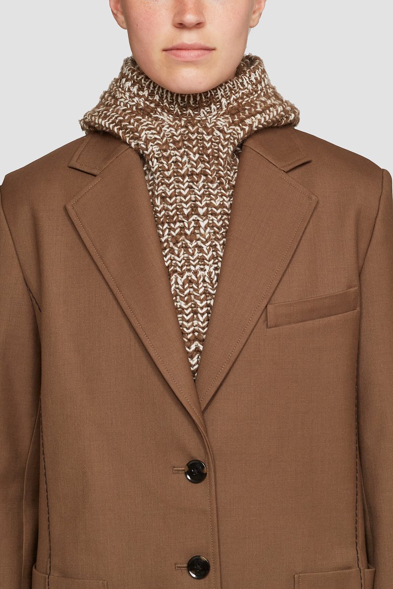 Chunky Knit Balaclava-neutrals #0 Chunky Knit Balaclava, null- 0
