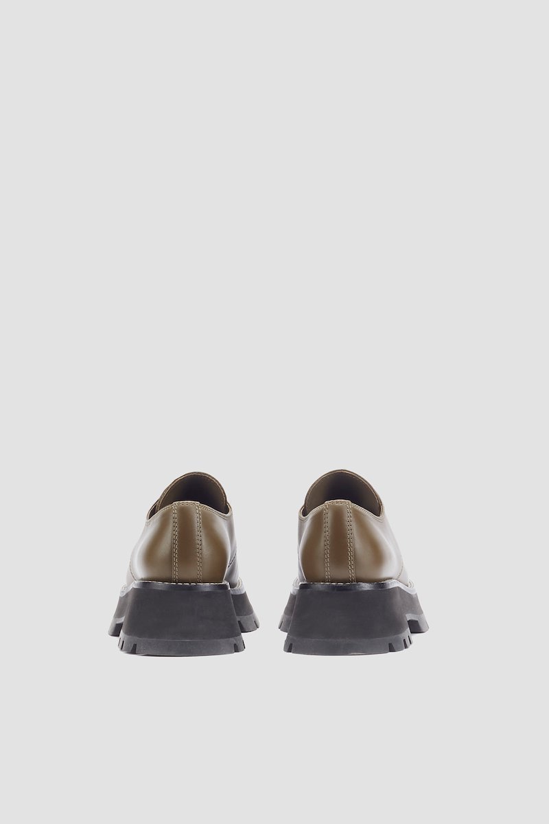 Kate Lug Sole Oxford-green #0 Kate Lug Sole Oxford, Dark olive Natural (other)->Rubber Kate Lug Sole Oxford from 3.1 Phillip Lim. - 2