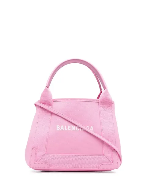 Balenciaga شنطة عملية كانفا بطبعة شعار الماركة