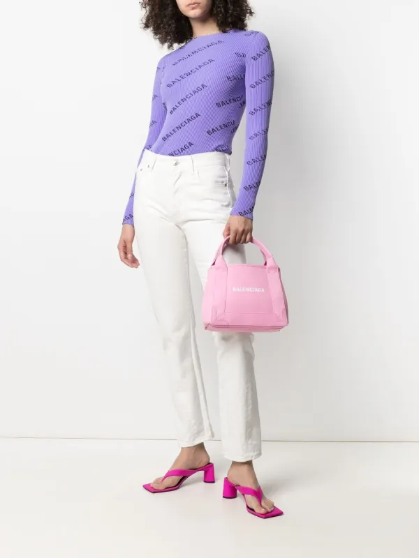 Balenciaga ロゴ トートバッグ | ピンク | FARFETCH JP