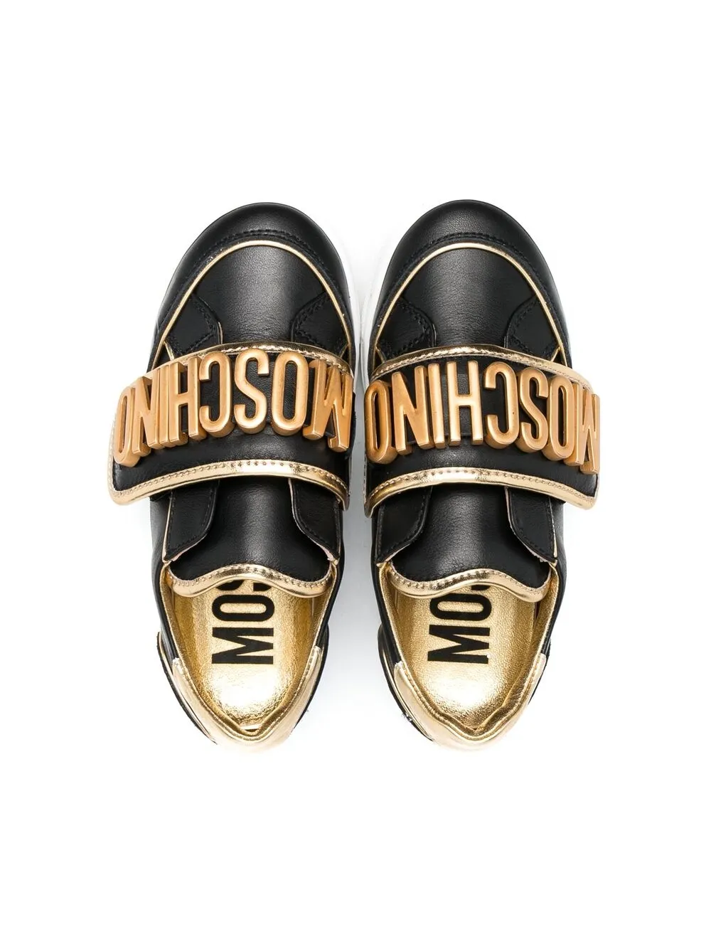 фото Moschino kids кеды с логотипом