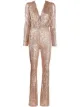 Image 1 of Alchemy long-sleeve sequin jumpsuit