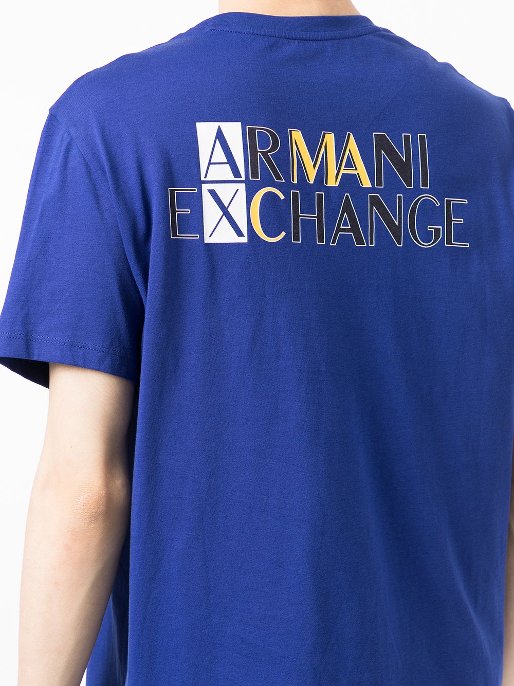 фото Armani exchange футболка с логотипом