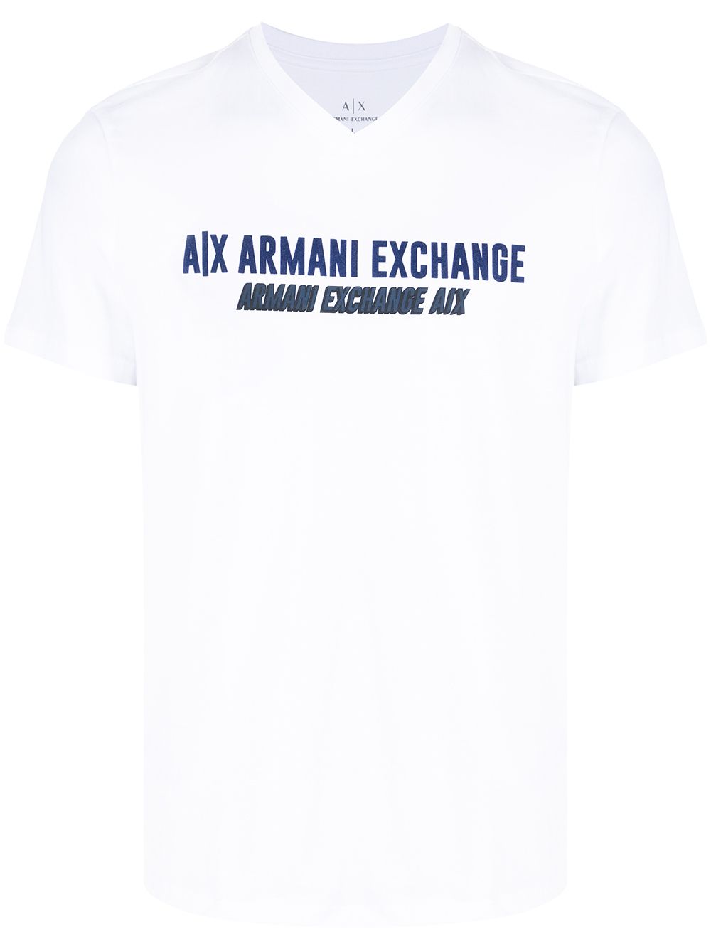 фото Armani exchange футболка с логотипом