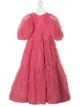Image 1 of Caroline Bosmans tulle-overlay tiered dress