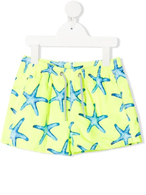 MC2 Saint Barth Kids Badeshorts mit Seesterne-Print