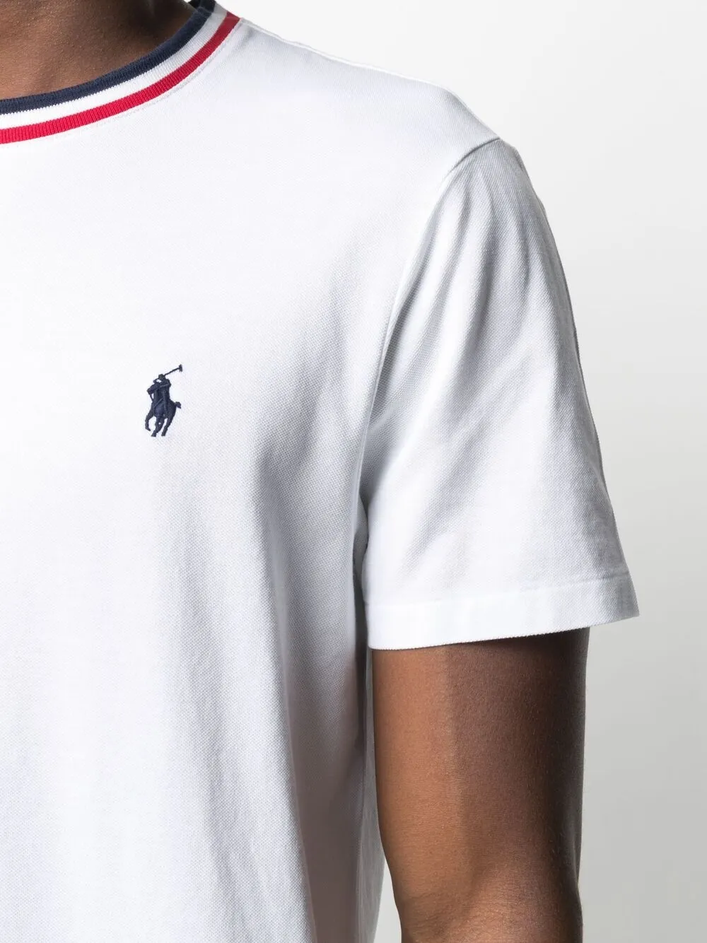 фото Polo ralph lauren футболка с вышивкой polo pony