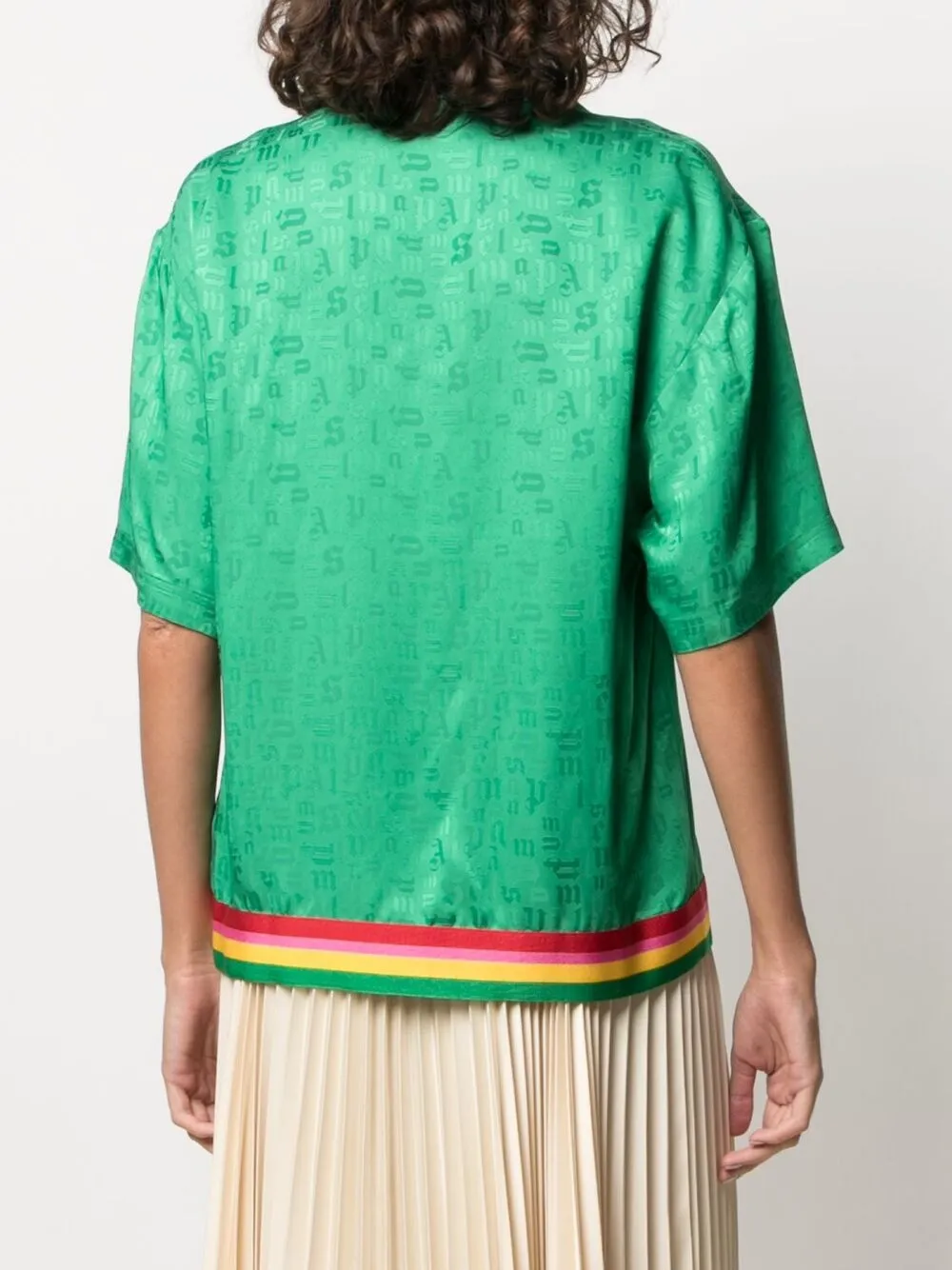 Palm Angels Button-up blouse Groen