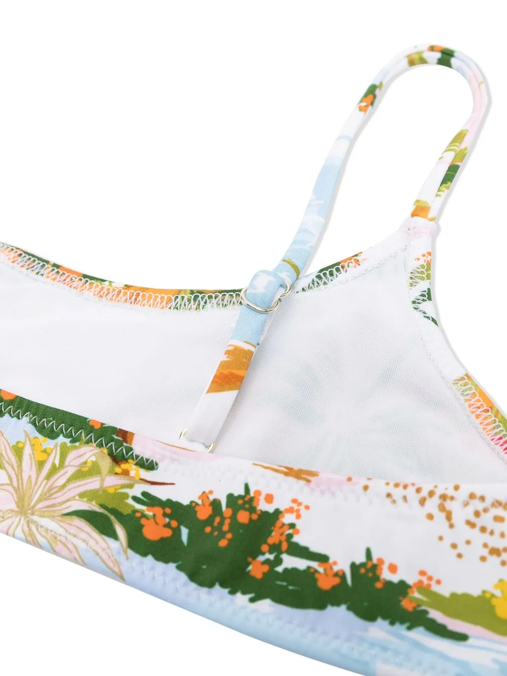 MC2 Saint Barth Kids Bikini met print Blauw