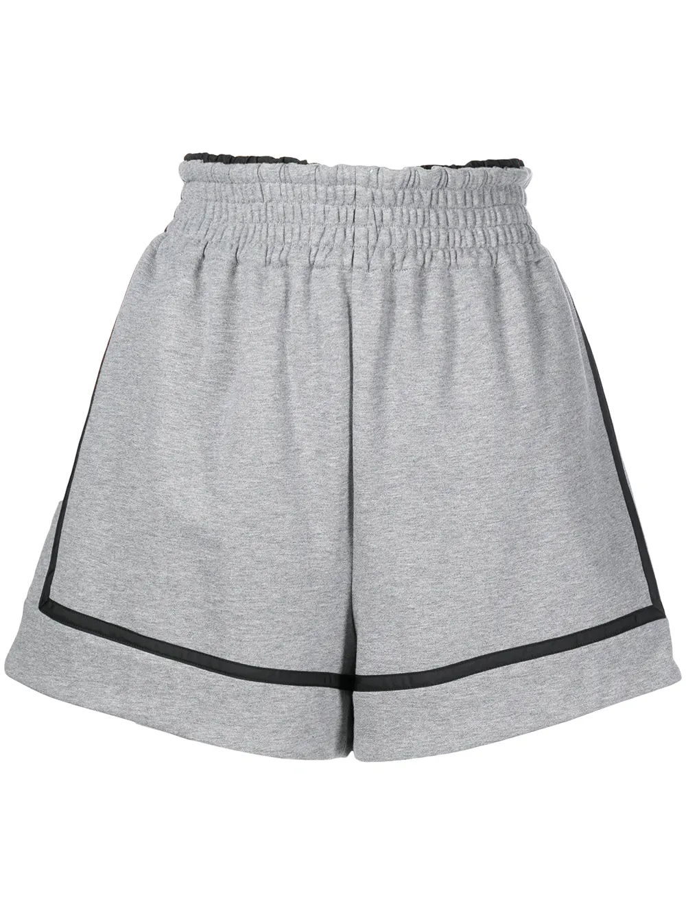 

3.1 Phillip Lim shorts deportivos con pretina elástica - Gris