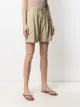 Closed pleated shorts