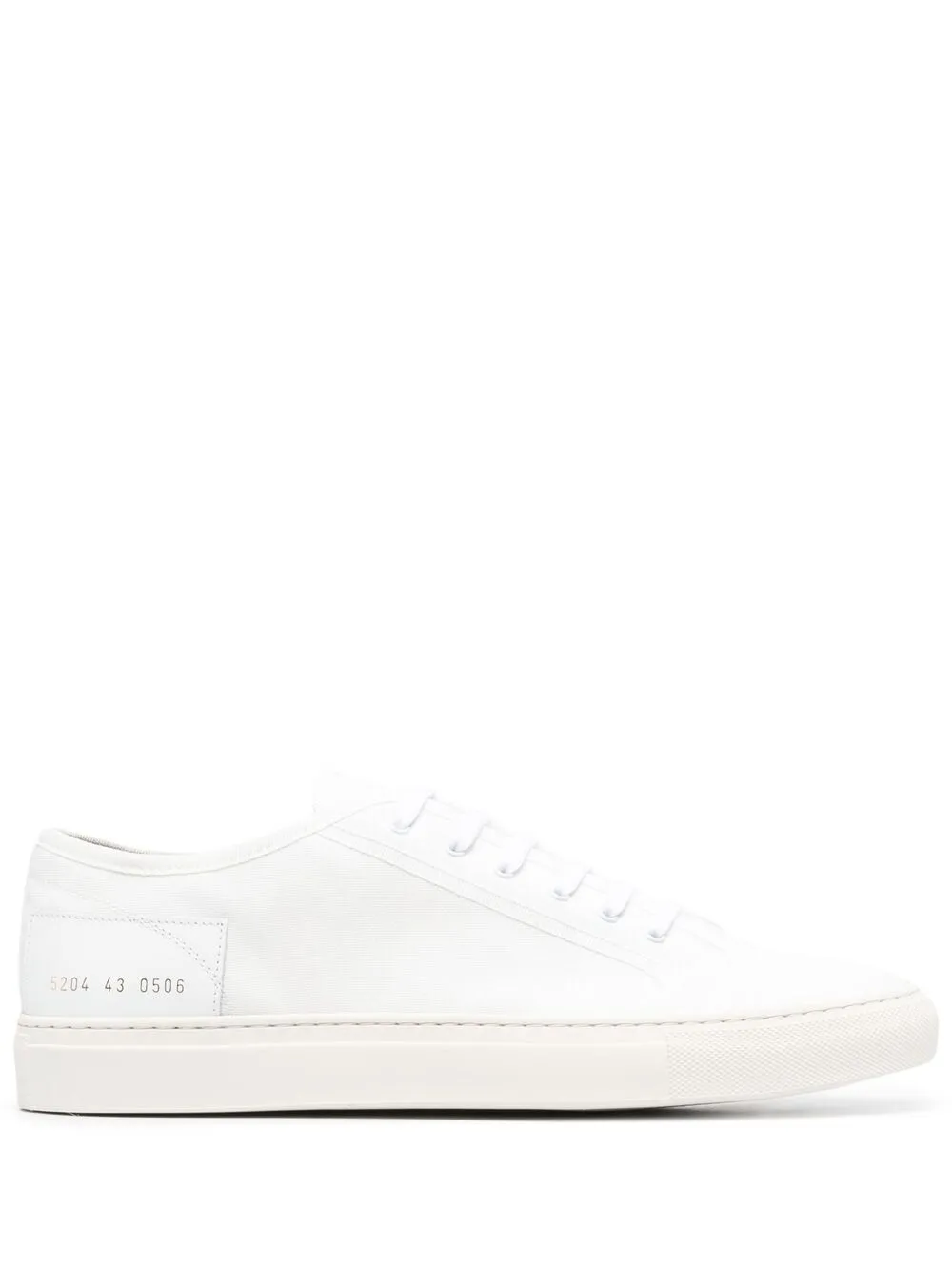 Common Projects Tournament Low-top Leather Sneakers In White