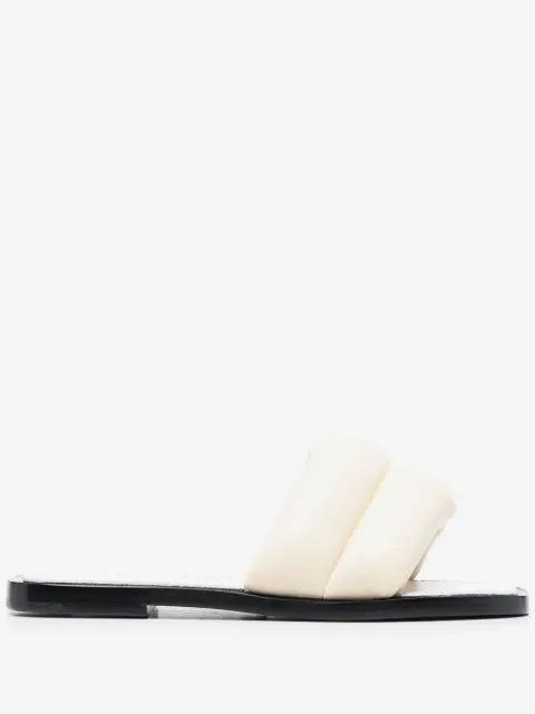 Proenza Schouler Sandália slip-on matelassê