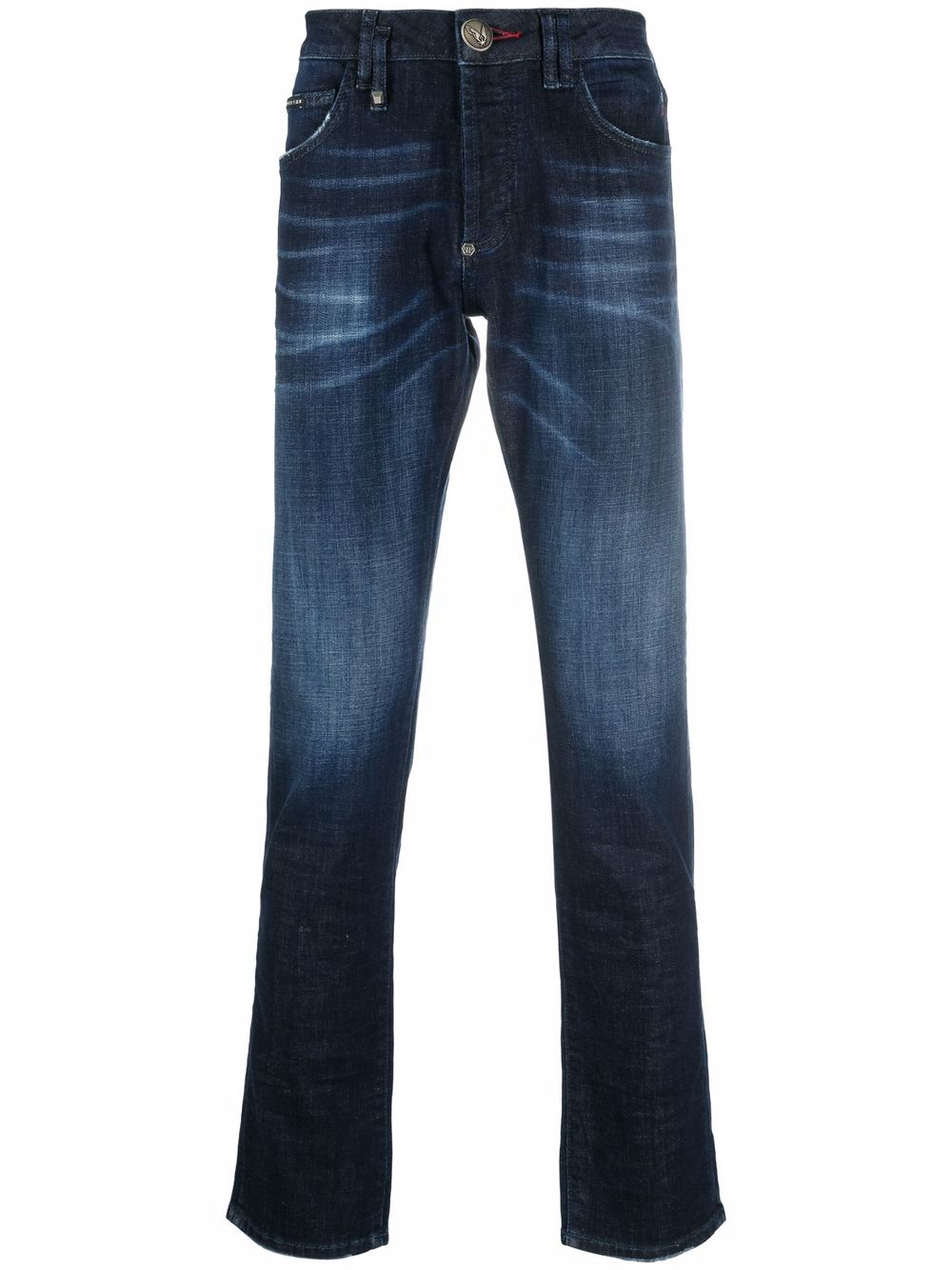 

Philipp Plein jeans de corte recto - Azul