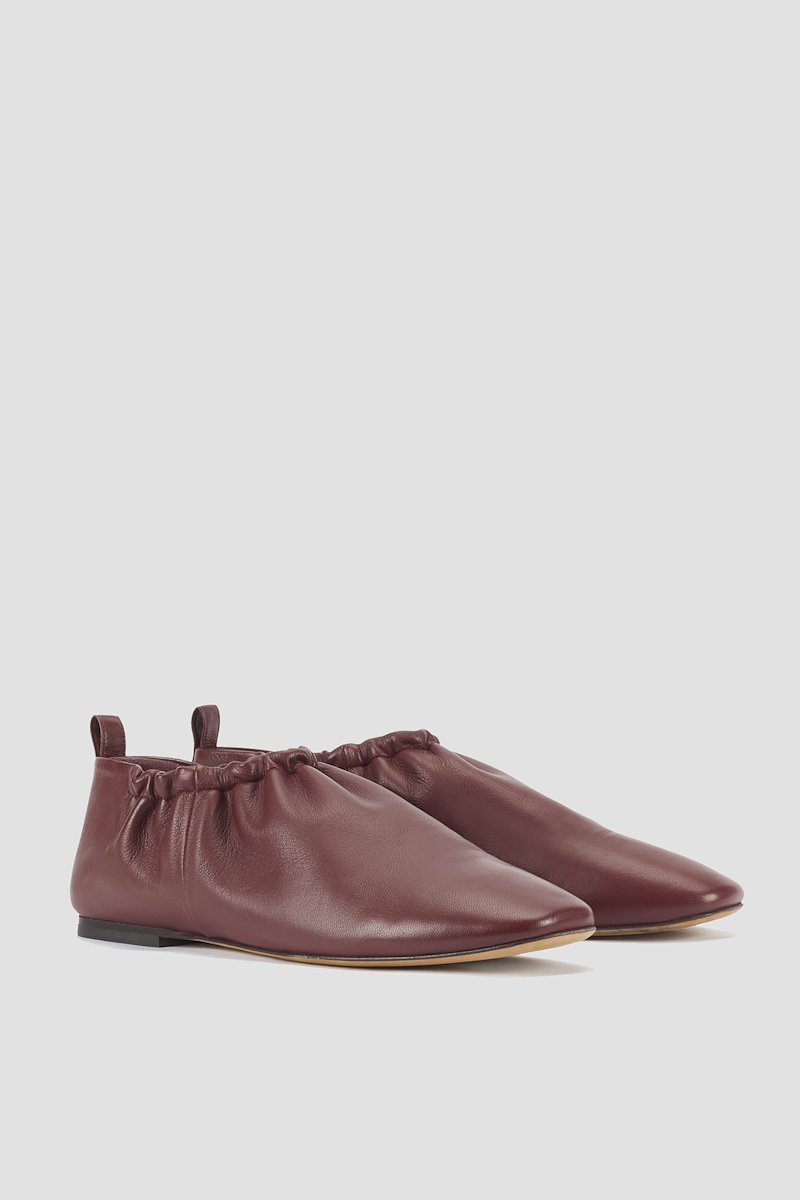 Ruched Slipper-purple #0 Ruched Slipper, null- 2
