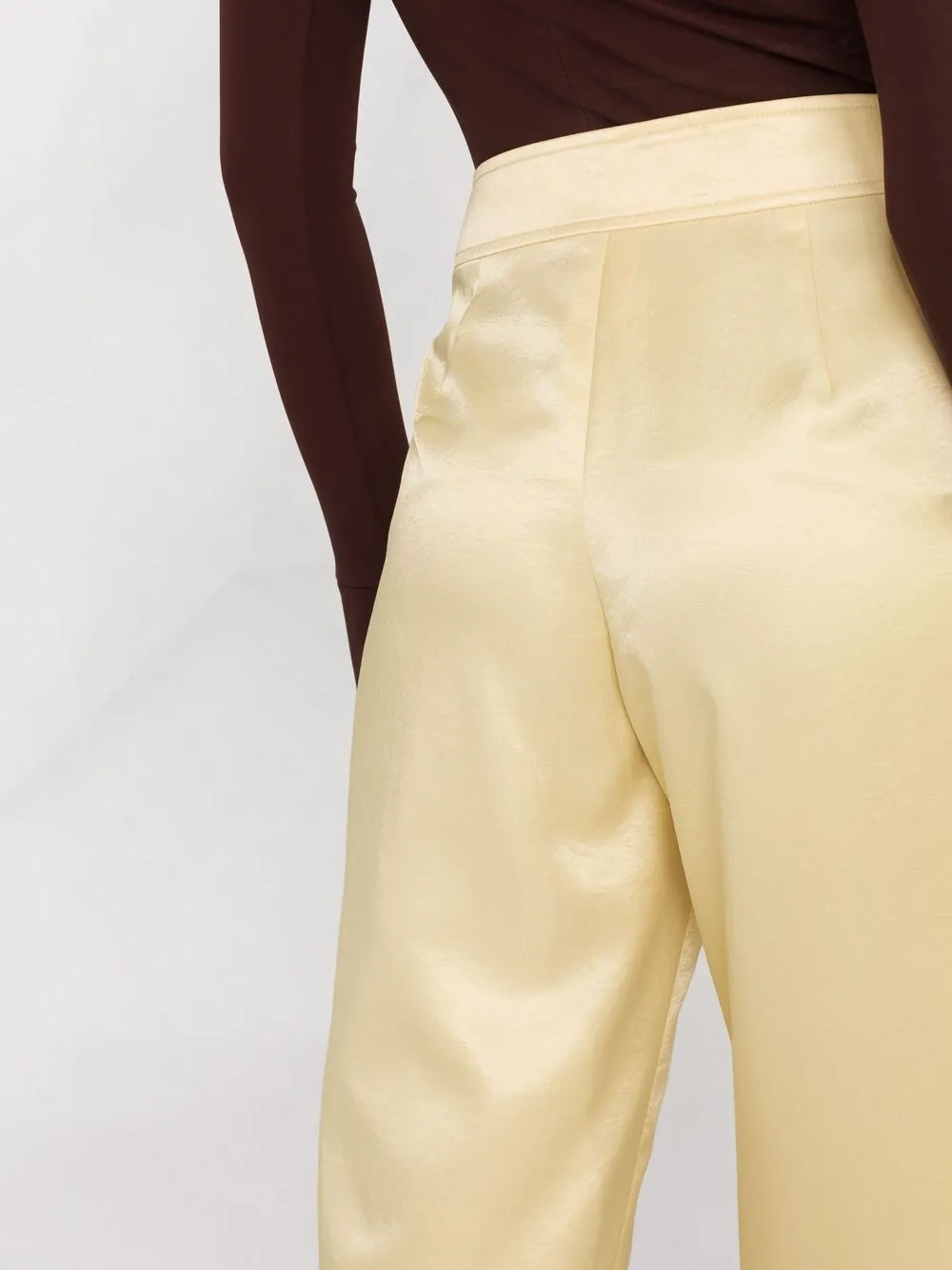 фото Jil sander брюки прямого кроя с завышенной талией