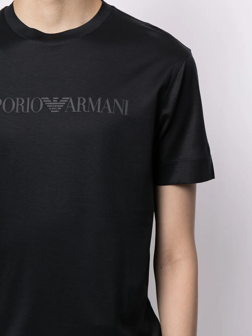 фото Emporio armani футболка с логотипом