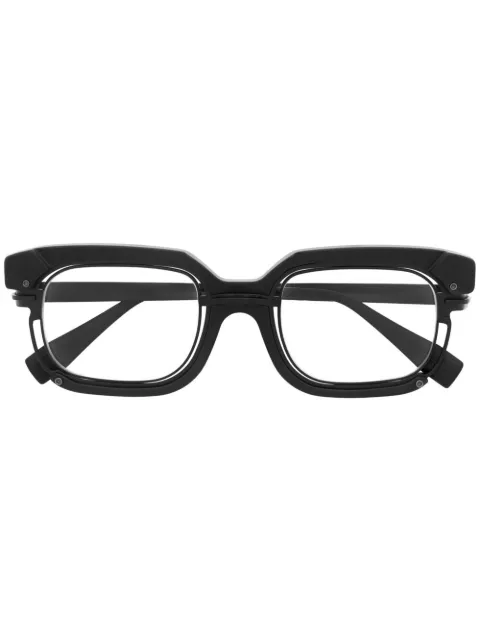 Kuboraum square-frame glasses