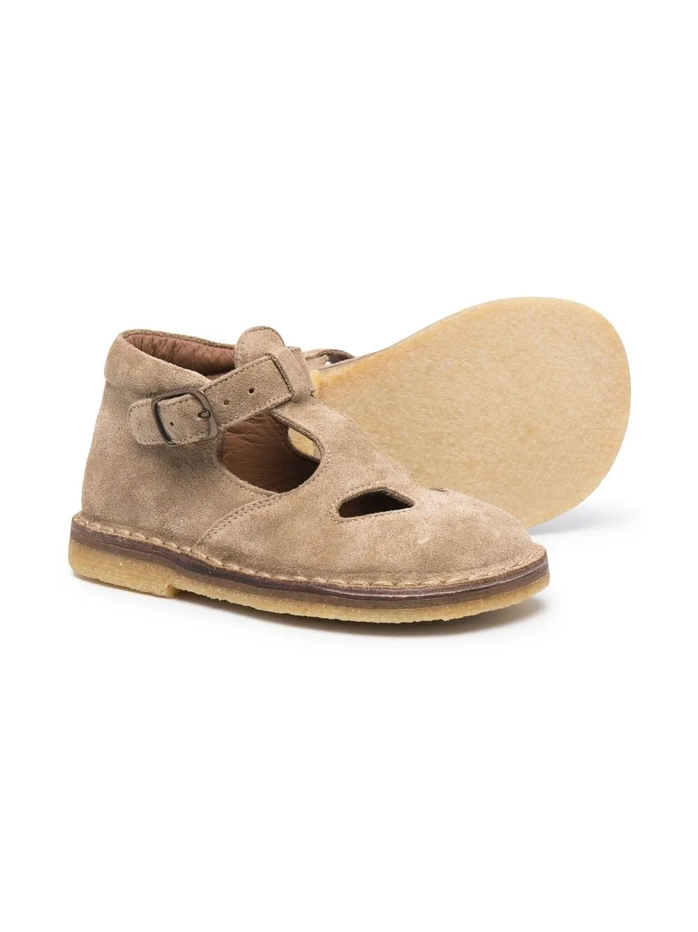 Pèpè Leren sandalen - Beige