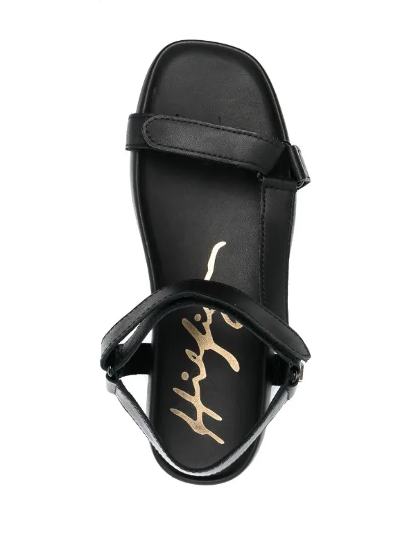 tommy hilfiger square toe flat sandals