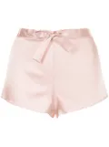 Gilda & Pearl Sophia stretch-silk shorts - Pink