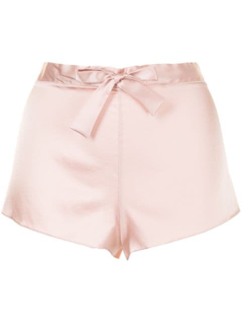 Gilda & Pearl Sophia stretch-silk shorts