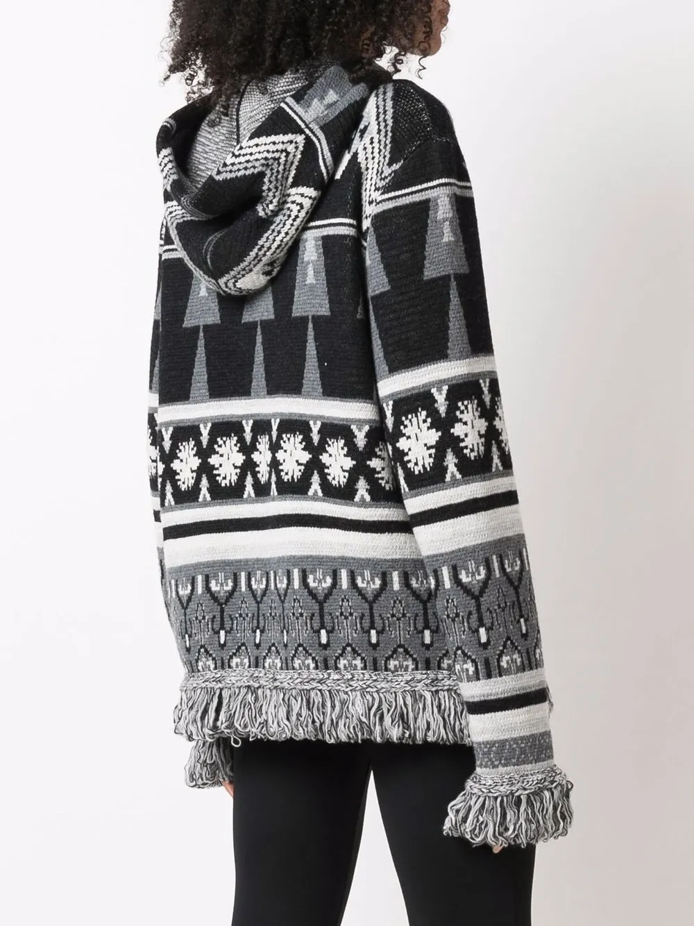 Philipp Plein Wollen hoodie Zwart