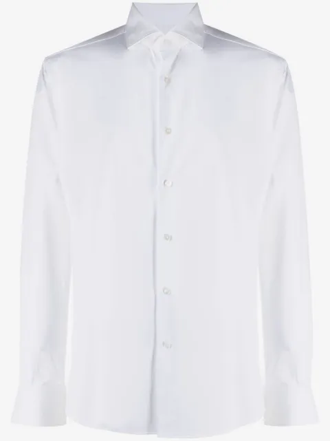 Xacus long-sleeve poplin shirt