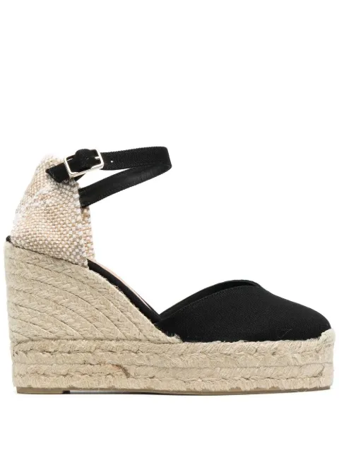 Castañer buckle-fastening platform espadrilles