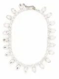 Philipp Plein crystal-embellished necklace - Silver