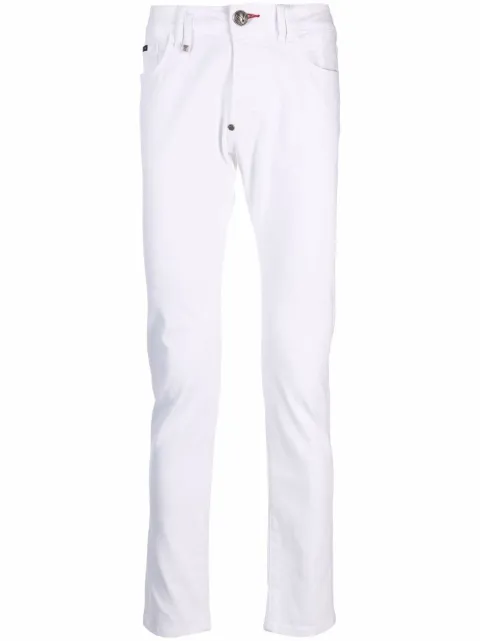 Philipp Plein logo-plaque skinny jeans