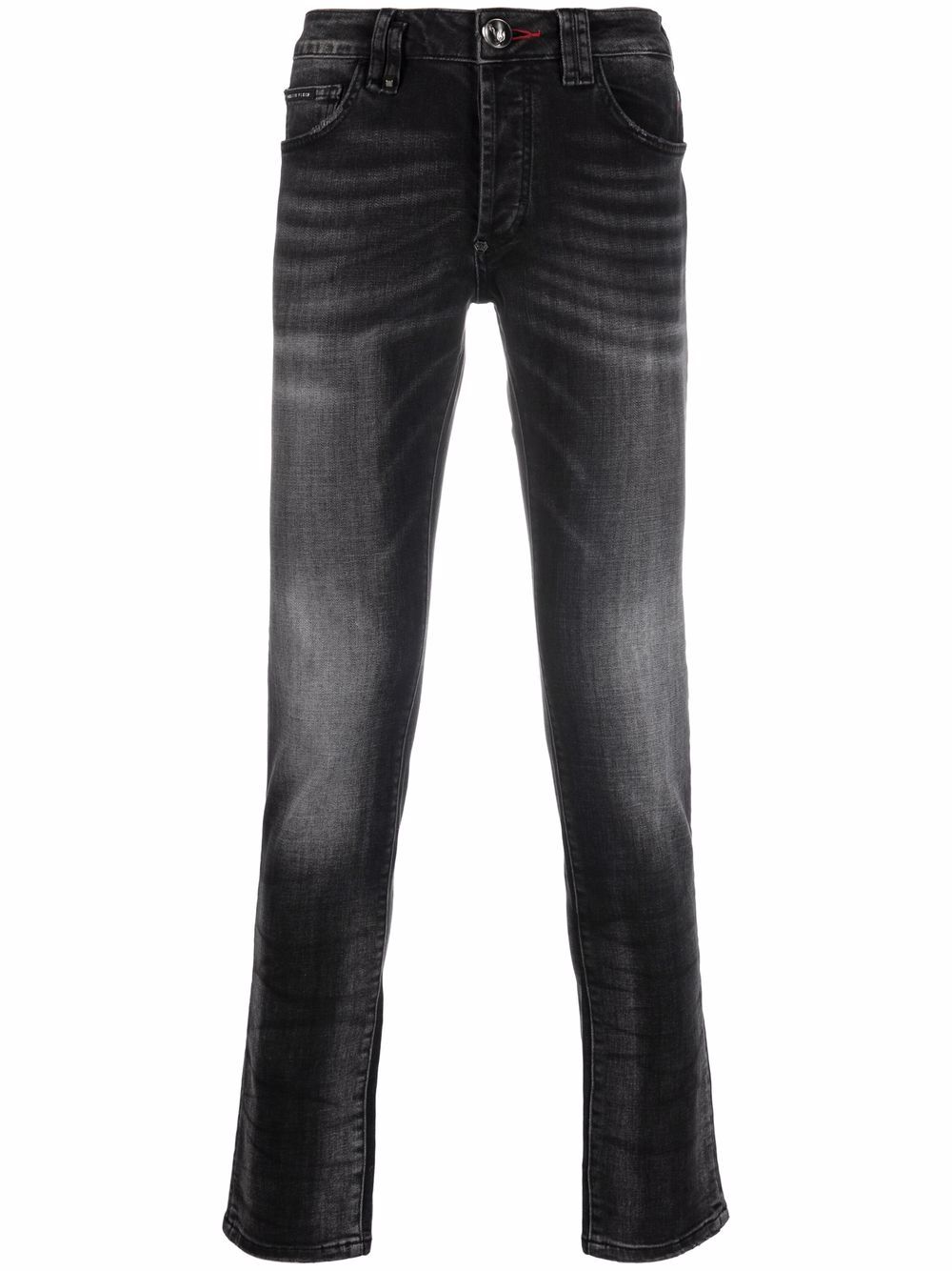 

Philipp Plein jeans de corte recto - Gris