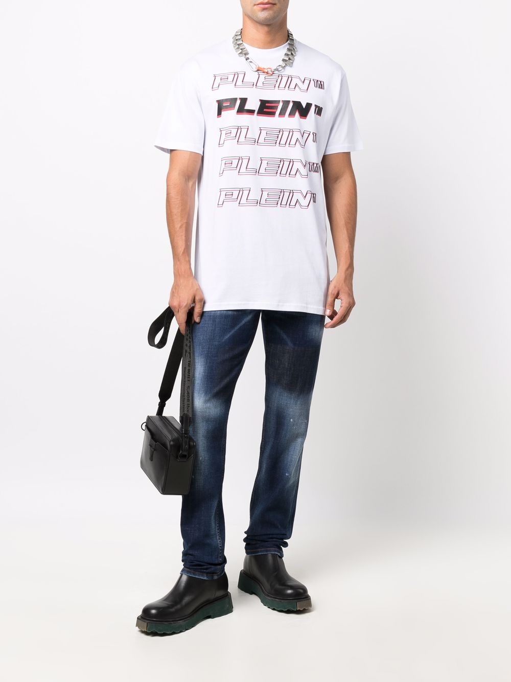 фото Philipp plein прямые джинсы supreme-fit