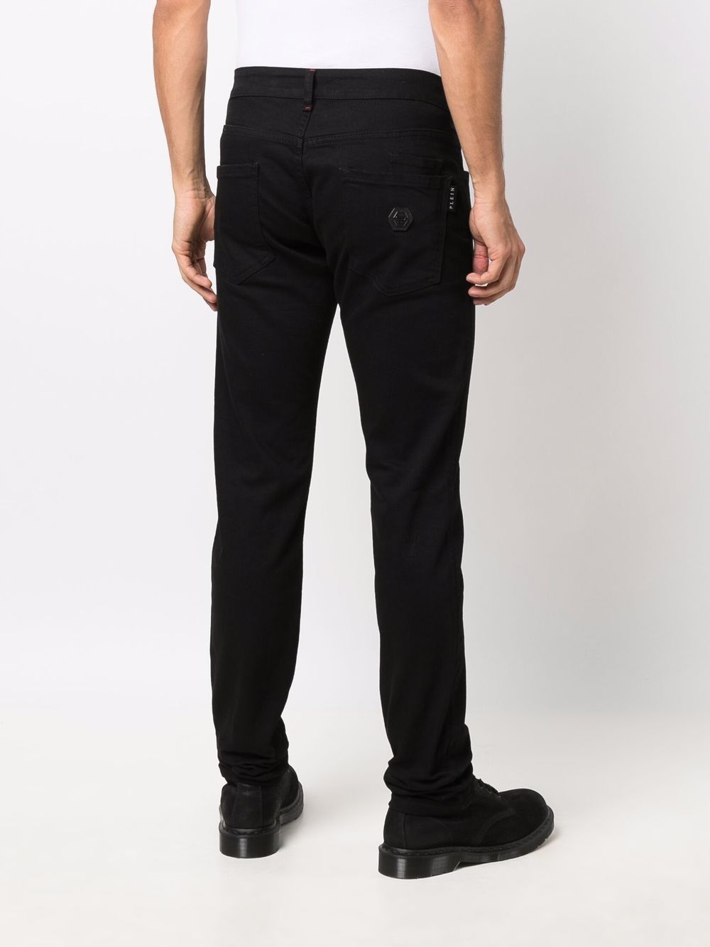 Philipp Plein Straight jeans Zwart