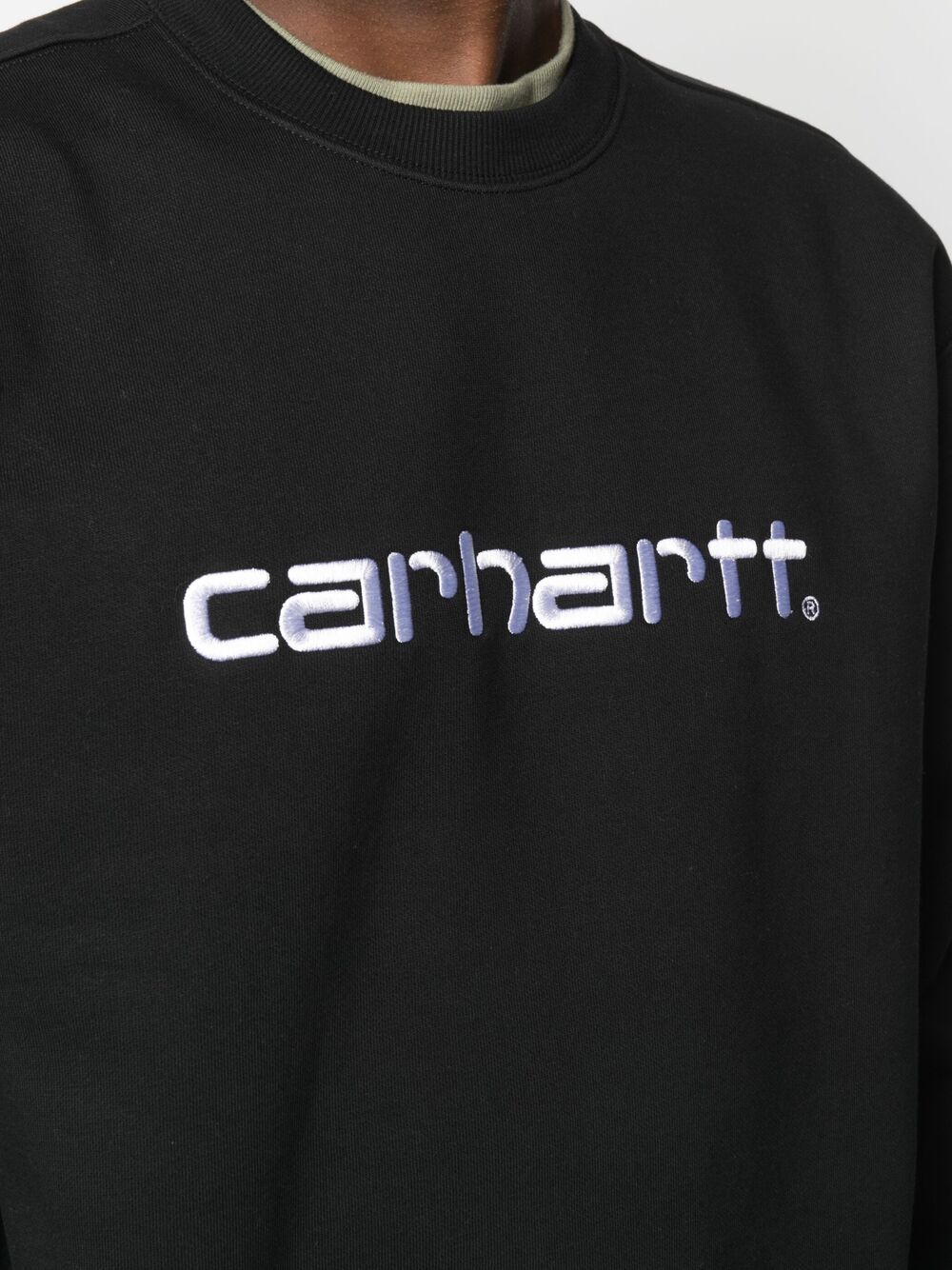 фото Carhartt wip толстовка с вышитым логотипом