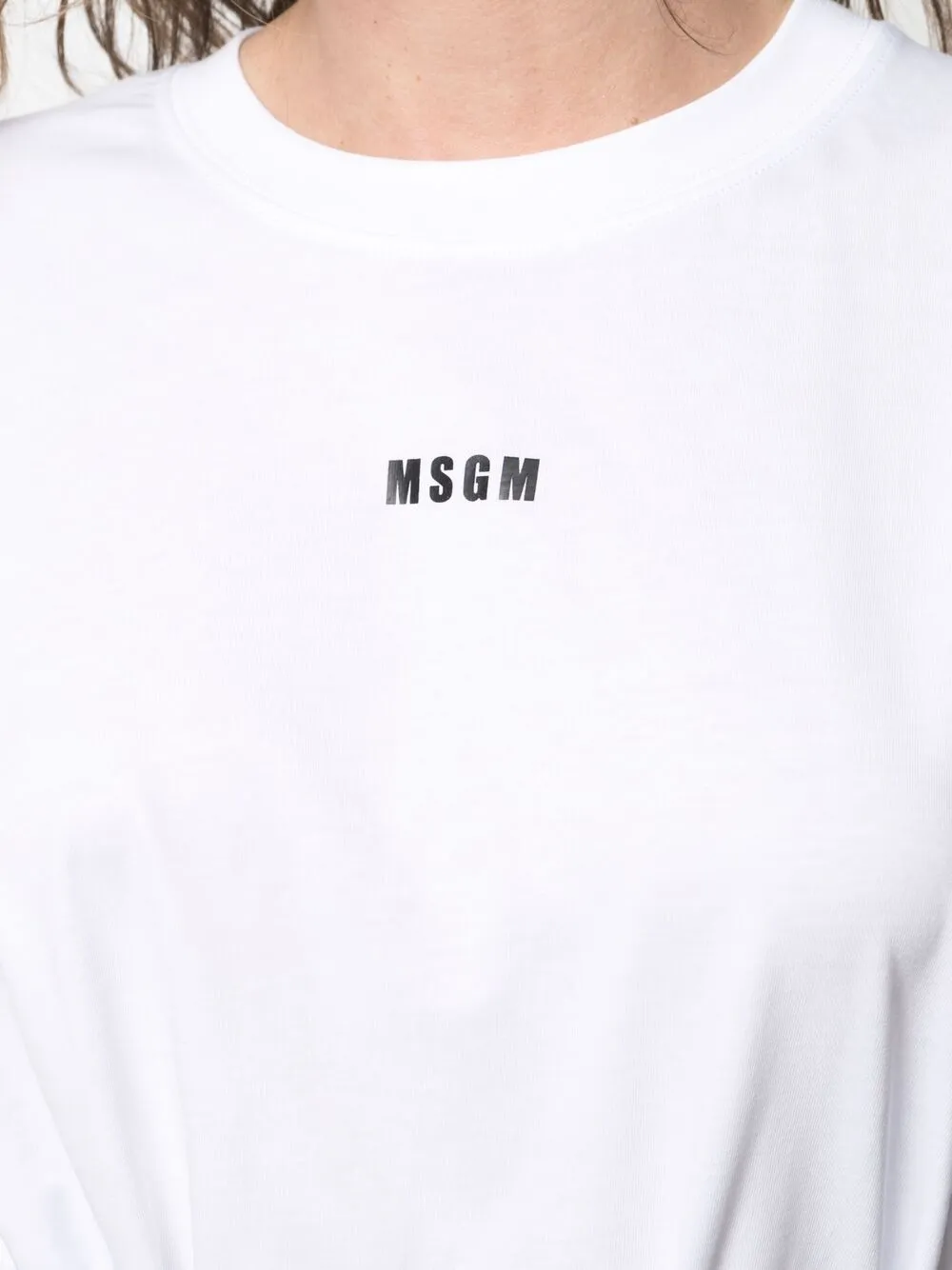 фото Msgm футболка с логотипом